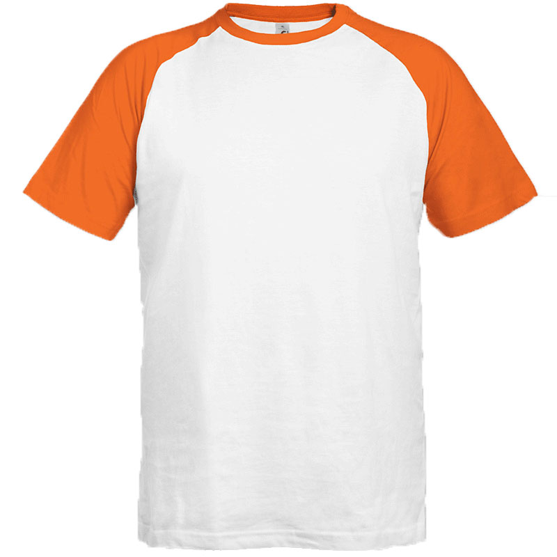 Camiseta Baseball Bicolor Hombre Frontal
